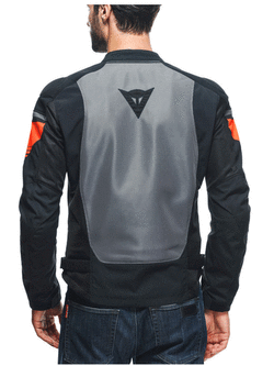 Kurtka motocyklowa tekstylna Dainese Air Fast Tex czarno-szaro-czerwona