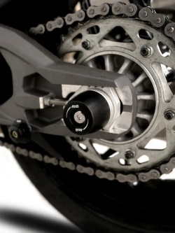 Slidery przedniego zawieszenia R&G Racing Ducati Streetfighter V2/ S/ Panigale V2/ S (25-) z rolkami APEX Cotton Reels