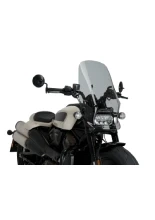 Szyba motocyklowa turystyczna PUIG Harley Davidson Sportster S RH 1250S (21-24) przeźroczysta