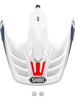 Daszek Shoei do kasku Hornet ADV 06 niebiesko-biało-czerwony