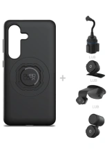 Zestaw do samochodu: etui MAG na telefon Samsung Galaxy S26 (magnetyczne) oraz mocowanie Quad Lock