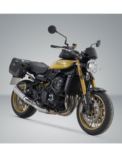 Zestaw: sakwa boczna Legend Gear LC1 + LC2 ze stelażami SW-MOTECH Kawasaki Z 900RS (18-) czarne [poj.: 9,8l + 13,5l]