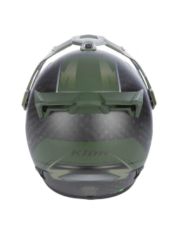 Kask adventure Klim Krios Pro Echo czarno-zielony matowy