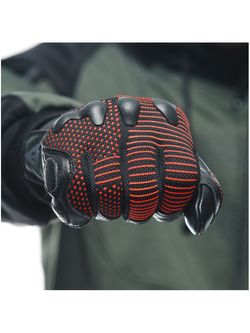 Rękawice motocyklowe Dainese Unruly Ergo-Tek czarno-czerwone
