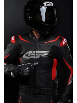 Kombinezon motocyklowy dwuczęściowy 4SR RR Diablo II AR czarno-czerwony