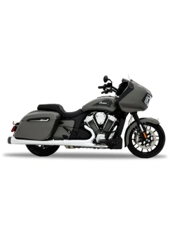 Tłumiki motocyklowe Rinehart Racing 4.5" DBX45 do wybranych modeli Indian chromowane/czarne