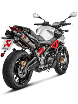 Tłumik motocyklowy Akrapović do Aprilia Shiver 900 [17-20] [Slip-On line, Titanium]