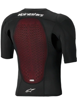 Koszulka z ochraniaczami Alpinestars MX Bionic Plasma LT czarna