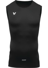 Koszulka termoaktywna Thor Comp bez rękawów czarna