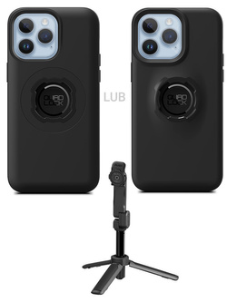 Zestaw: etui na telefon iPhone 14 Pro Max + statyw/ selfie stick Quad Lock