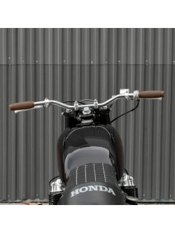 Manetki motocyklowe Biltwell Recoil TPV do kierownic o średnicy 25.4 [mm] brązowe