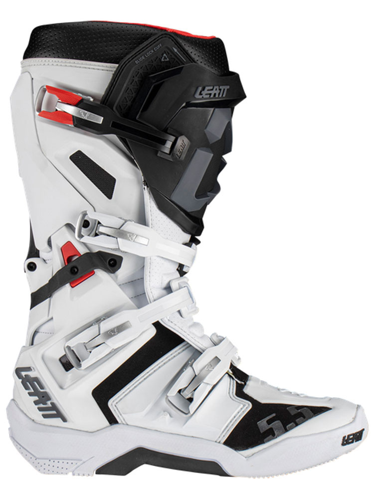 Buty enduro Leatt 5.5 FlexLock białe