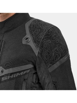 Kurtka motocyklowa tekstylna Shima Tracker czarna