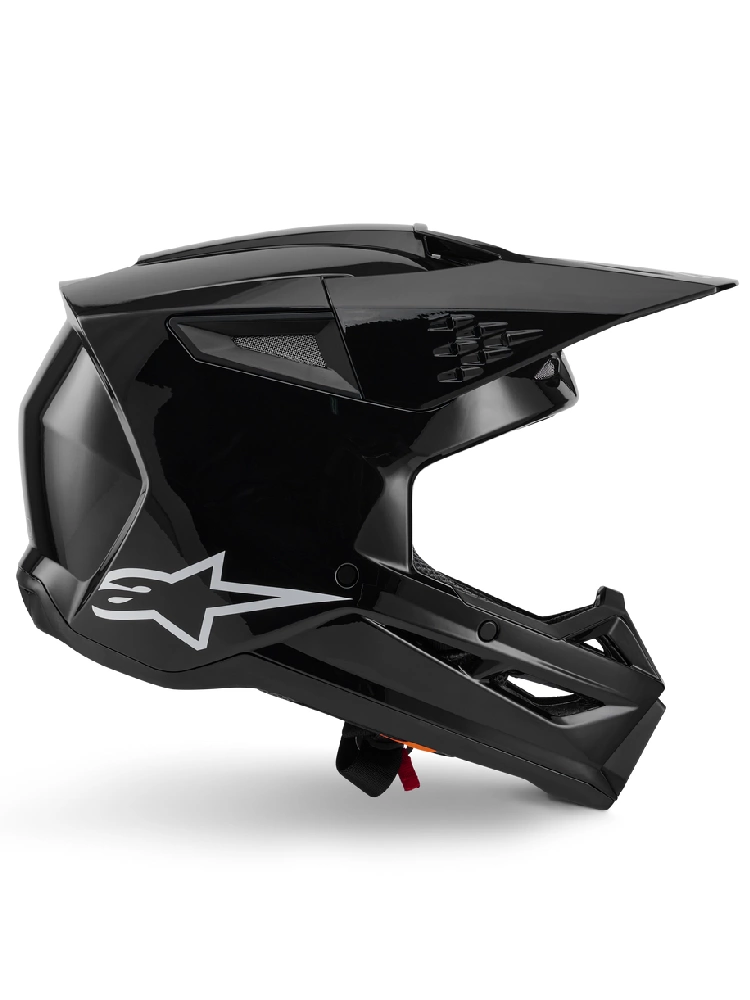 Kask enduro Alpinestars SM3 Solid czarny