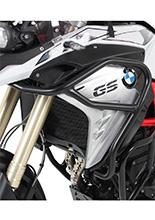 Gmole górne Hepco&Becker BMW F 800 GS (17-18) do gmoli silnika czarne