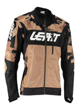 Kurtka enduro Leatt Moto 4.5 X-Flow brązowa