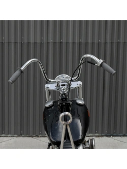 Manetki motocyklowe Biltwell Renegade TPV do kierownic o średnicy 25.4 [mm] szare