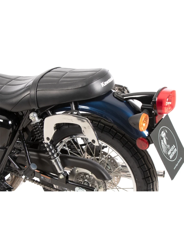 Stelaże pod sakwy motocyklowe Hepco&Becker C-Bow Kawasaki W230/Meguro S1 (25-) chrom