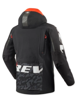 Kurtka enduro REV’IT! Vision H2O czarno-czerwona
