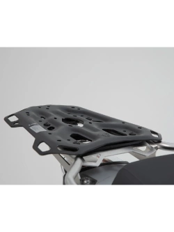 Zestaw: kufer centralny DUSC L + stelaż Adventure-rack SW-Motech BMW R 1200 GS ADV (LC) (13-18)/ R 1250 GS/ ADV (18-24)/ F 850 GS ADV (20-23)/ F 900 GS ADV (24-) [do oryginalnego bagażnika BMW, poj.: 41l]