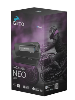 Interkom motocyklowy Cardo Packtalk Neo (2 zestawy)