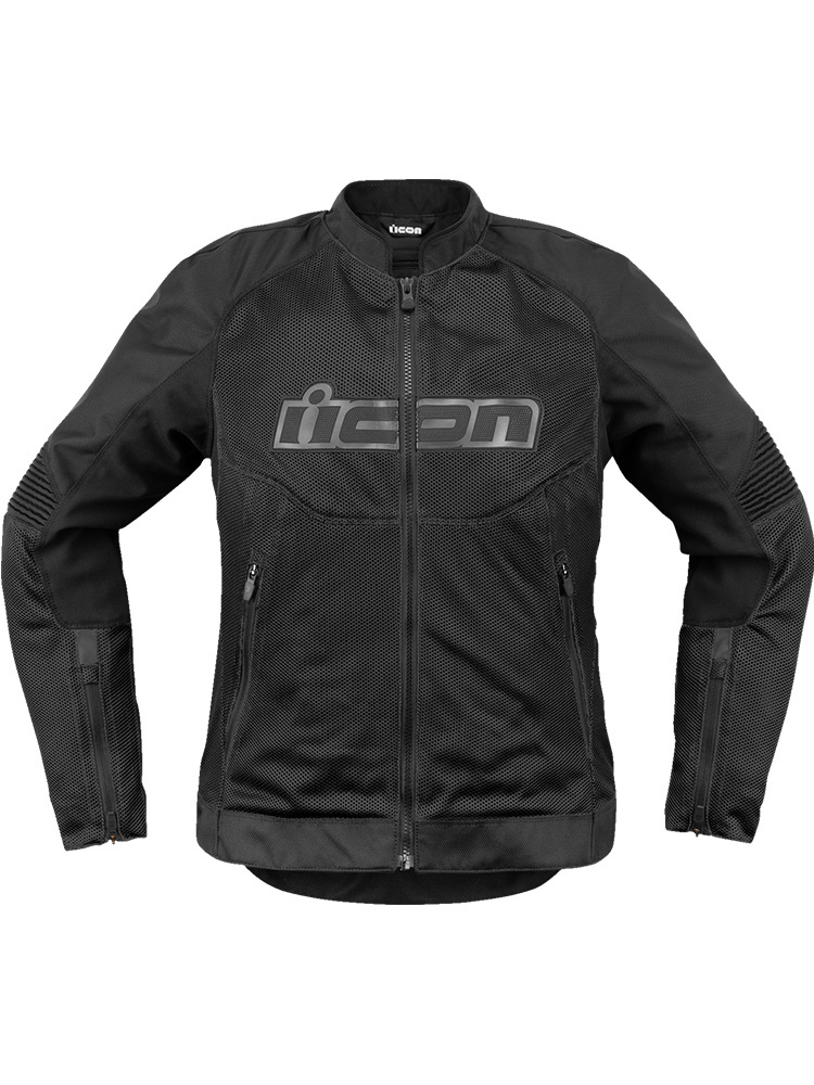 Kurtka motocyklowa damska tekstylna Icon Overlord 3 Mesh czarna
