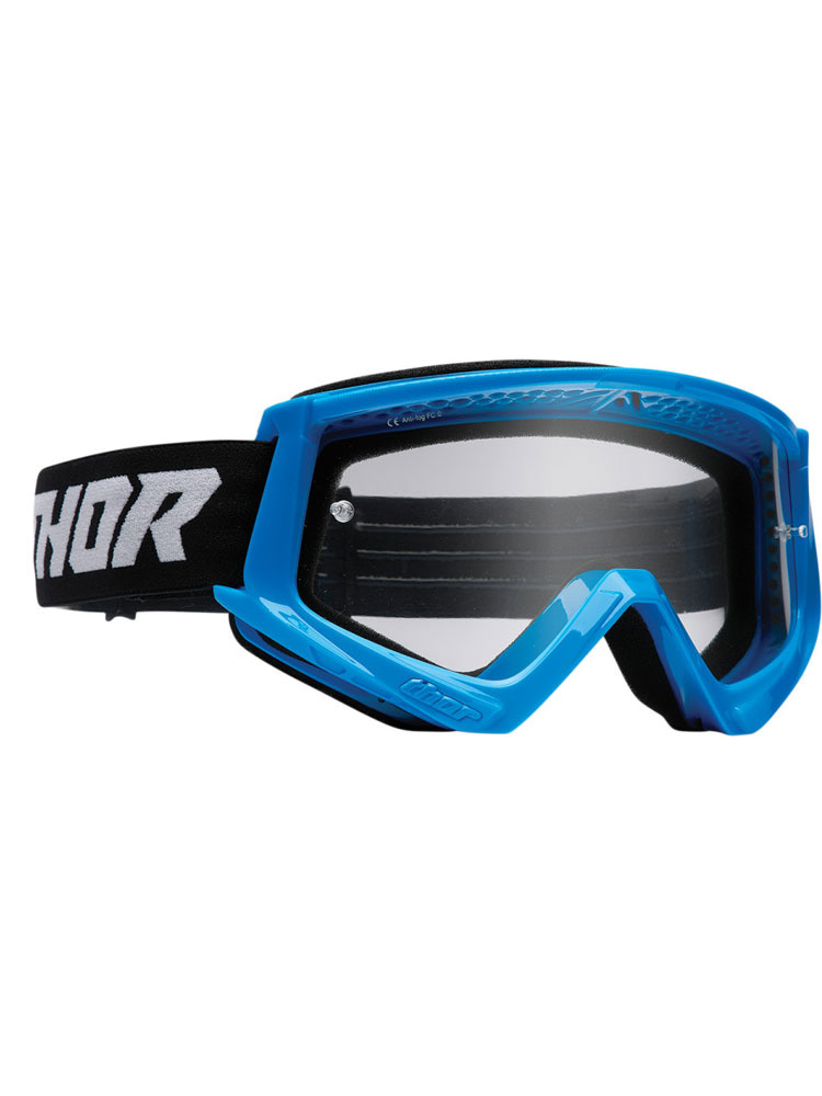 Gogle motocyklowe Thor Combat Racer niebiesko-czarne