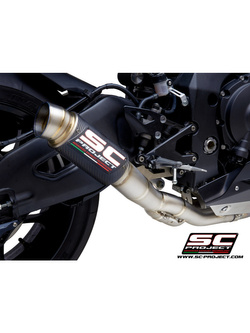 Tłumik SC-Project GP70-R Carbon / Titanium, Bez katalizatora (Slip on) - Yamaha YZF R1 / R1M [20-21]