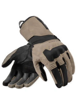 Rękawice motocyklowe tekstylne REV’IT! Convergent H2O brązowo-czarne