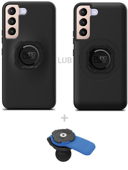 Zestaw: etui na telefon Samsung Galaxy S22 oraz uchwyt kulowy Quad Lock 