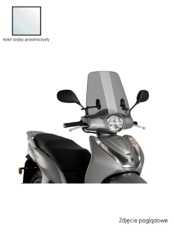 Szyba do skutera PUIG Urban Honda SH Mode 125 (21-25) przeźroczysta