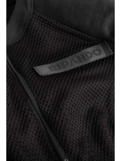 Body damskie z ochraniaczami Pando Moto Bia czarne