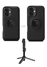 Zestaw: etui na telefon iPhone 16 oraz statyw/ selfie stick Quad Lock