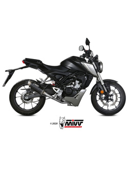 Pełny układ wydechowy (GP Pro) MIVV do Honda CB 125 R (18-20) czarny