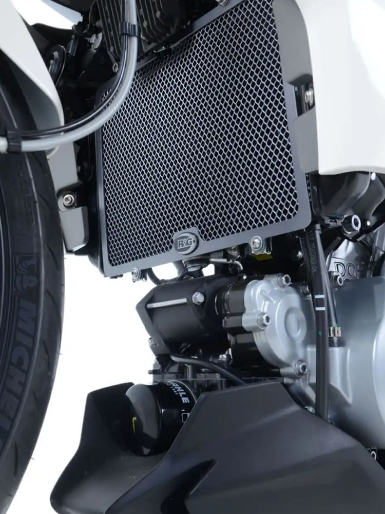 Osłona chłodnicy R&G aluminiowa do BMW G 310 R/ GS (17-23) szara