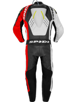 Kombinezon motocyklowy jednoczęściowy Spidi Track Wind Pro czarno-czerwono-żółty