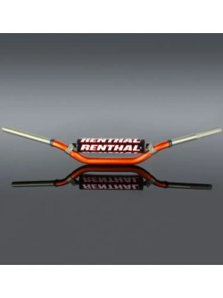Kierownica motocyklowa Renthal MX Twinfall 997 z gąbką, pomarańczowa [średnica mocowania: 28,6 mm]