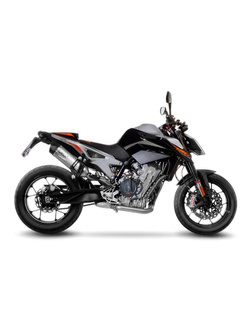 Tłumik motocyklowy LeoVince LV One Evo [Slip-On, Stainless Steel] do KTM 890 Duke/ L/ R [(20-23), 790 Duke/ L A2  (18-20, 23-)