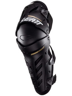 Ochraniacze kolan dziecięce Leatt Knee&Shin Dual Axis czarne