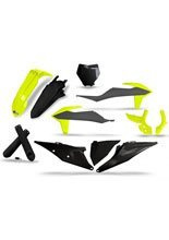 Komplet plastików UFO do KTM SX / SX-F (19-22) czarno-żółte-fluo