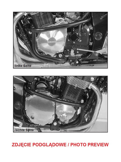 Gmole - chrom Hepco&Becker do Suzuki GSF 1200 / S Bandit [06-] 