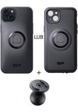 Zestaw: etui na telefon iPhone 15 Plus + uchwyt kulowy Pro SPC+ SP Connect