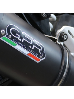 Tłumik G.P.R Furore Evo4 Nero [Slip-On, Black Aluminium] - Husqvarna Svartpilen 401 [20] e4