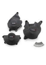 Pokrywy dekli silnika PUIG Honda CBR 600 RR (24-25) czarne