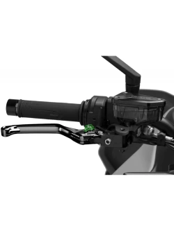 Regulowana dźwignia hamulca PUIG 4.0 Evo [bez zawiasu] czarna
