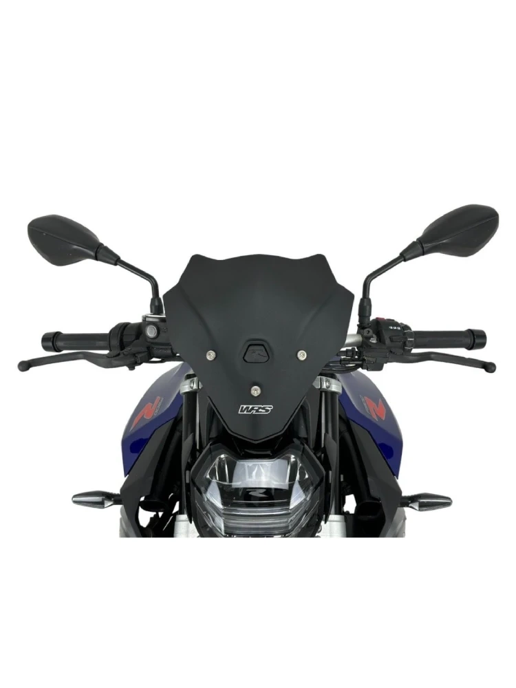 Szyba motocyklowa WRS Touring BMW F 900 R (18-24) czarna matowa