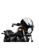 Półowiewka motocyklowa sportowa PUIG Dark Night Honda CMX 500 Rebel (17-19) lekko przyciemniana