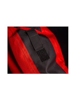 Kurtka motocyklowa tekstylna Icon Airform Retro czerwono-biało-czarna