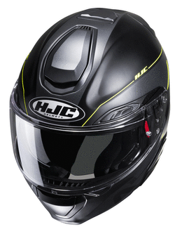 Kask szczękowy HJC RPHA 91 Combust czarno-żółty