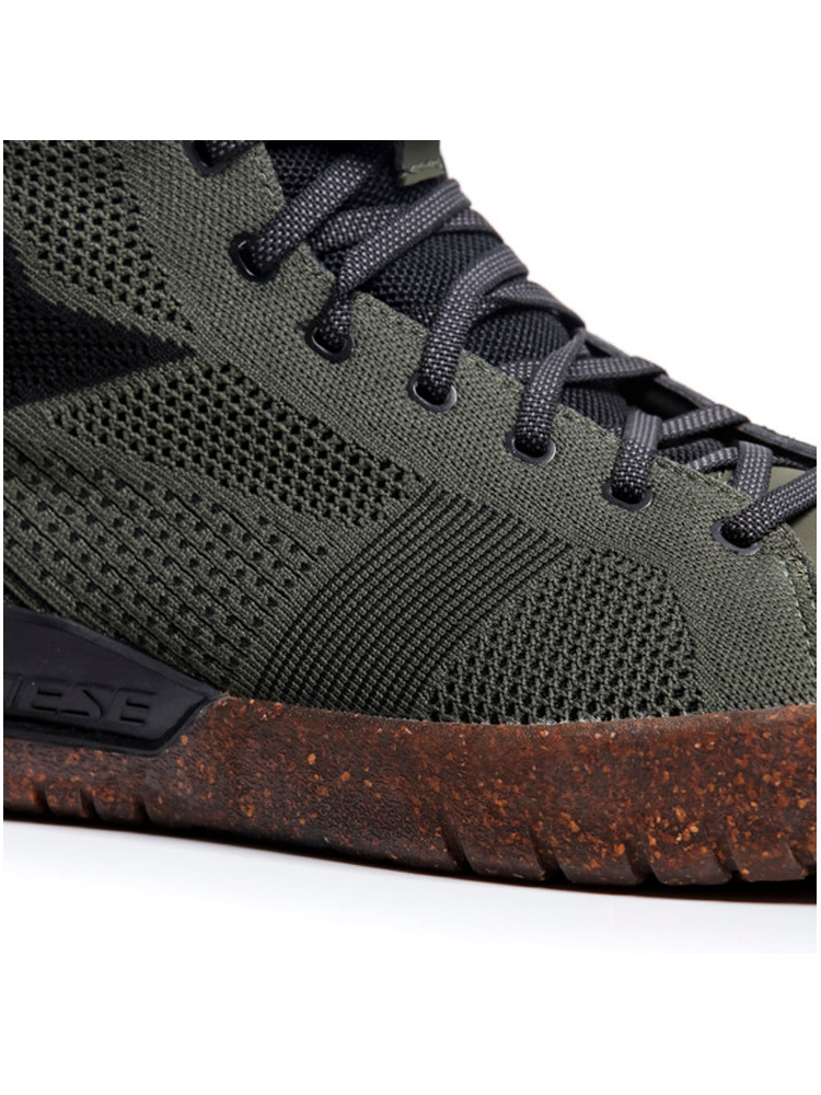 Buty motocyklowe Dainese Metractive Air zielono-czarno-brązowe